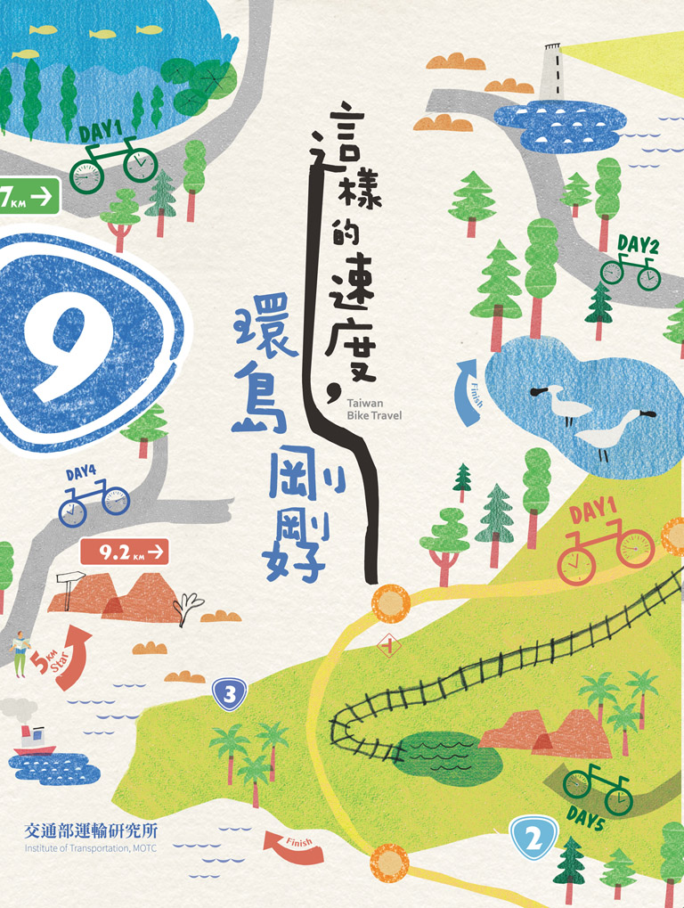 這樣的速度環島剛剛好_自行車環島1號線旅遊書